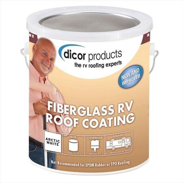 Dicor Corp DICOR CORP RPFRC1 1 Gallon Fiberglass RV Roof D6J-RPFRC1